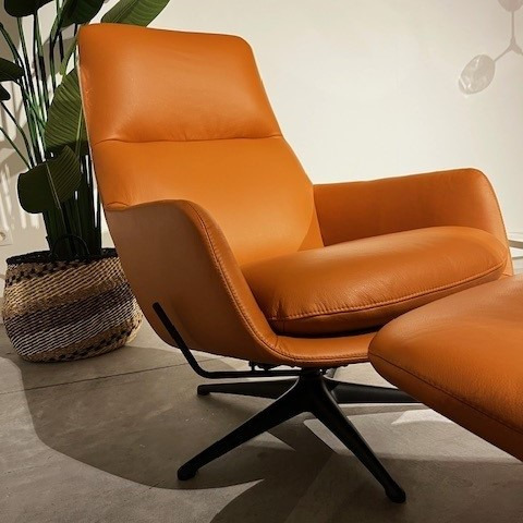 Flexlux Marinella relaxzetel manueel met voetbank - 1
